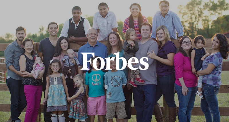 Forbes about AdoptTogether